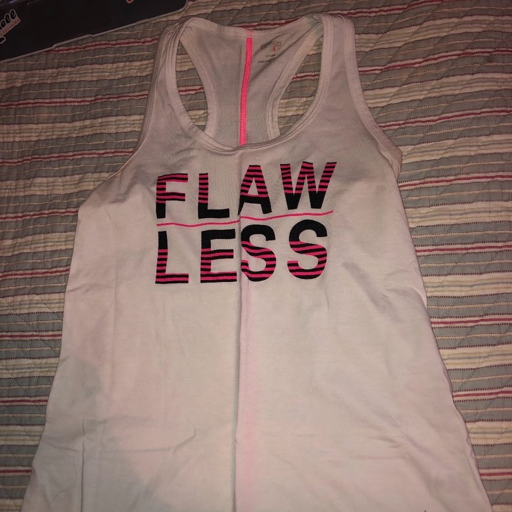 "Flawless" workout tank